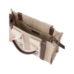 CHLOE SMALL WOODY TOTE BAG WITH STRAP DEEP VIOLIN