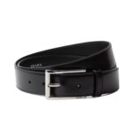 PRADA BRUSHED LEATHER BELT