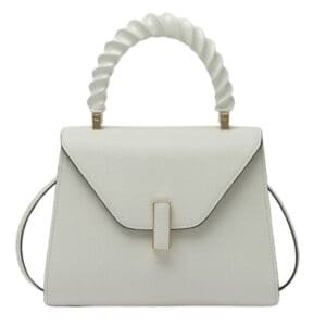 VALEXTRA ISIDE TWIRL TOP HANDLE MINI BAG