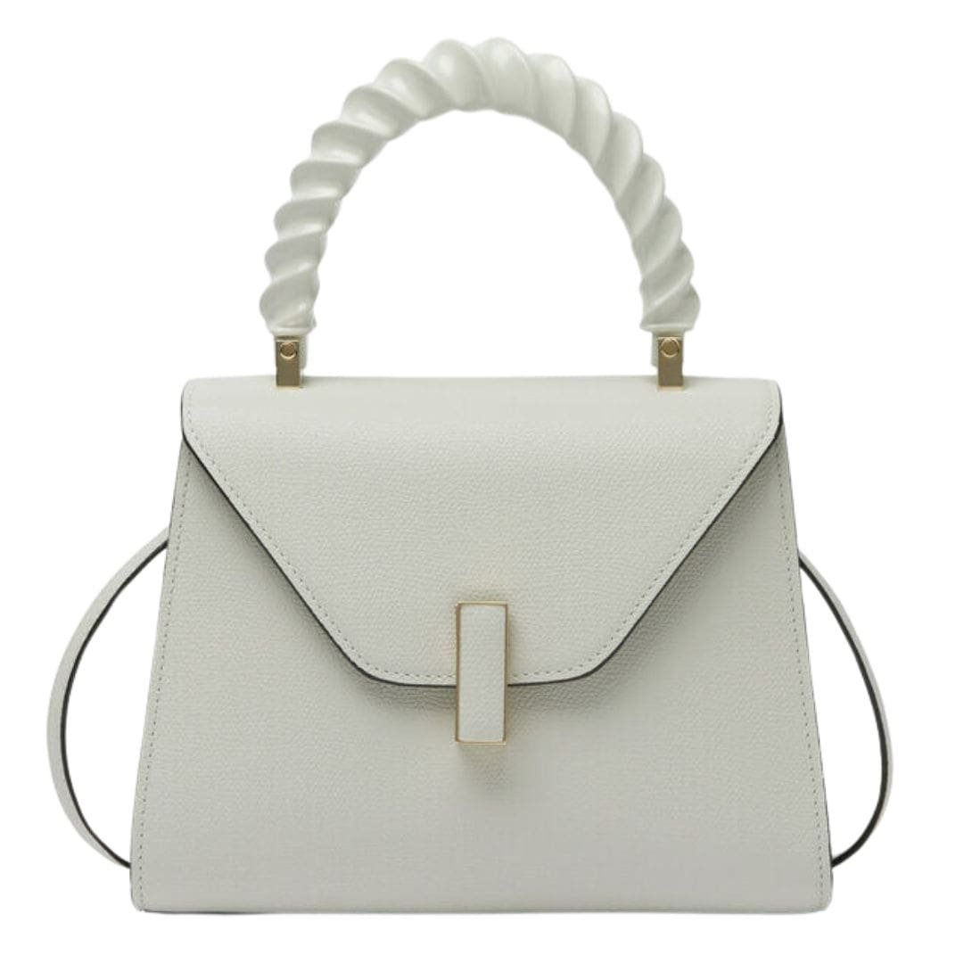 VALEXTRA ISIDE TWIRL TOP HANDLE MINI BAG 1 VALEXTRA ISIDE TWIRL TOP HANDLE MINI BAG