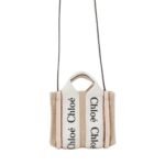 WOODY NANO TOTE CEMENT PINK