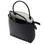 CHLOÉ SENSE MICRO TOTE BAG BLACK