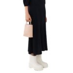 CHLOÉ SENSE MICRO TOTE BAG CEMENT PINK