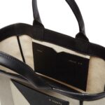 vVALEXTRA SOFT CANVAS V TOTE MINI BAG