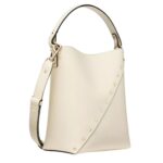 VALENTINO GARAVANI ROCKSTUD WISPY CALFSKIN BUCKET BAG