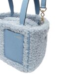 VALEXTRA SOFT BOUCLÈ BUCKET MICRO BAG
