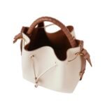 CHLOE MARCIE BUCKET BAG MISTY IVORY