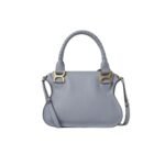 CHLOE MARCIE SMALL DOUBLE CARRY BAG STORM BLUE