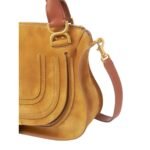 CHLOE MARCIE DOUBLE CARRY BAG SAFARI GOLD