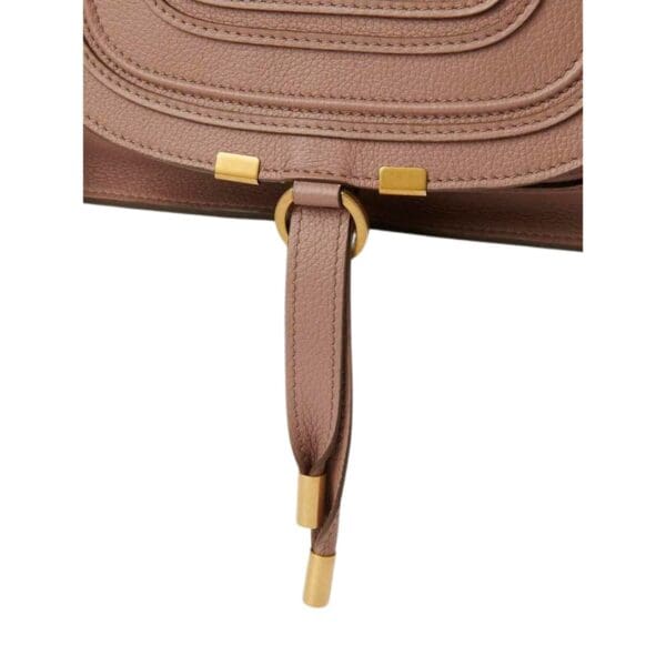 CHLOE MARCIE SMALL DOUBLE CARRY BAG WOODROSE