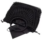 VALENTINO GARAVANI ALLKNOTS WOVEN LEATHER SHOPPER