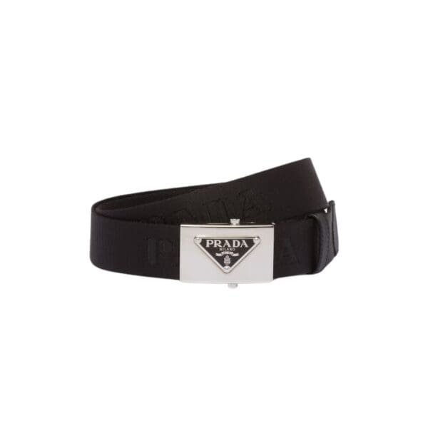PRADA WOVEN RE-NYLON BELT