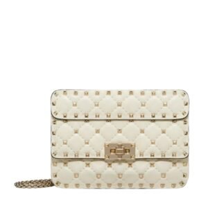 VALENTINO GARAVANI SMALL NAPPA ROCKSTUD SPIKE BAG