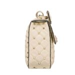 vVALENTINO GARAVANI MEDIUM NAPPA ROCKSTUD SPIKE BAG