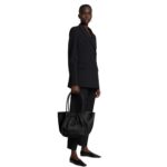 PROENZA LARGE RUCHED TOTE BLACK