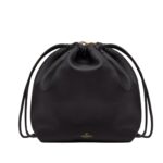 VALENTINO GARAVANI VLOGO POUF NAPPA LEATHER POUCH