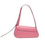 SANTONI PINK LEATHER THEPLUTO BAG