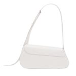 SANTONI WHITE LEATHER THEPLUTO BAG