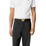 VERSACE LA MEDUSA BAROCCO REVERSIBLE BELT 4 cm