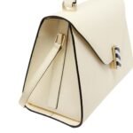 VALEXTRA ISIDE PLEXI TOP HANDLE MEDIUM BAG