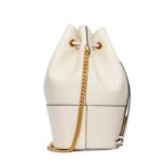 VALENTINO GARAVANI MINI BUCKET BAG IN NAPPA WITH VLOGO SIGNATURE CHAIN