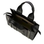 CHLOE MINI WOODY TOTE BAG BLACK
