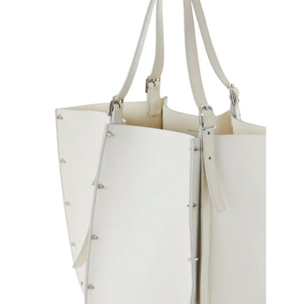 CHLOE CARMELA TOTE BAG WHITE