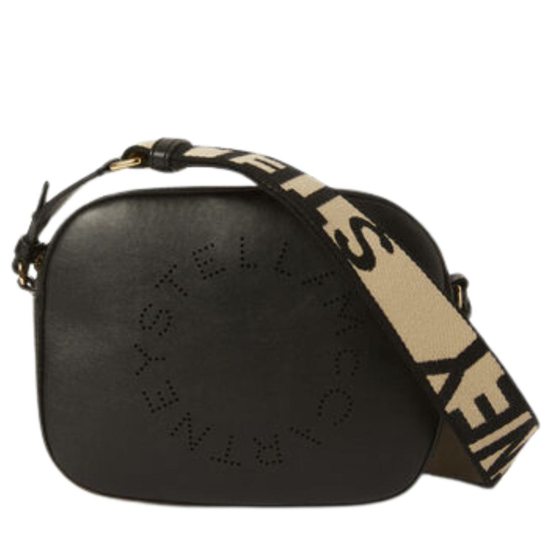 STELLA MCCARTNEY LOGO CROSSBODY CAMERA BAG