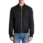 BALMAIN PB NYLON BOMBER JACKETB