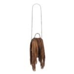 STELLA MCCARTNEY ALTER-SUEDE FRINGE FALABELLA TINY TOTE BAG