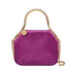 vSTELLA MCCARTNEY FALABELLA CRYSTAL MESH MINI TOTE BAG