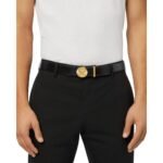 VERSACE MEDUSA BIGGIE LEATHER BELT 3 CM