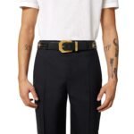 MEDUSA HERITAGE STUDDED LEATHER belt 4 cm