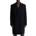 BALMAIN DOUBLE FACE WOOL AND CASHMERE COAT