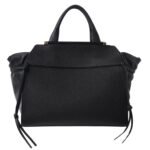 CHLOE STEPH MEDIUM DOUBLE CARRY BAG BLACK