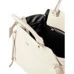 CHLOE STEPH MEDIUM DOUBLE CARRY BAG WHITE