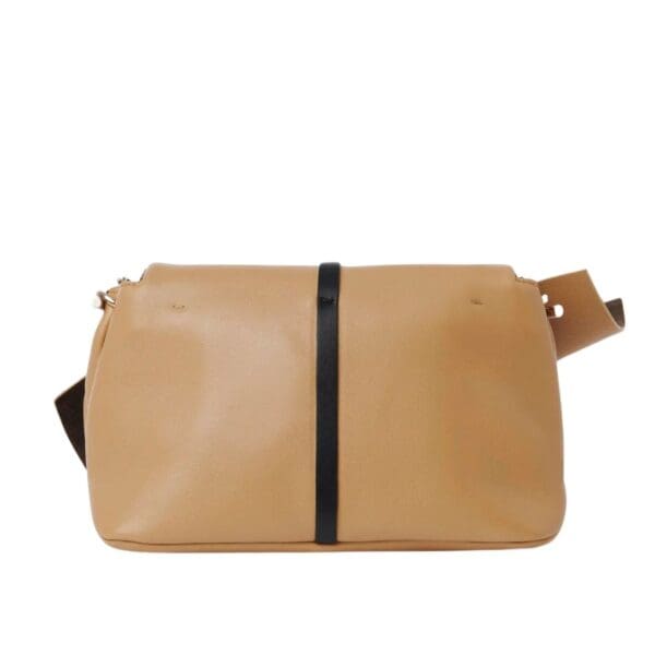 CHLOE LACEY SMALL CROSSBODY BAG WITH CHAIN CREAMY BROWN - Image 4
