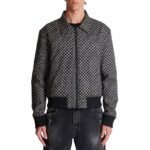 BALMAIN MINI MONOGRAM BOMBER JACKET