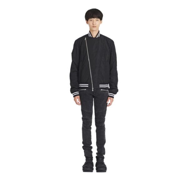 BALMAIN NYLON BOMBER JACKET