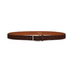 SANTONI BROWN SUEDE ADJUSTABLE BELT