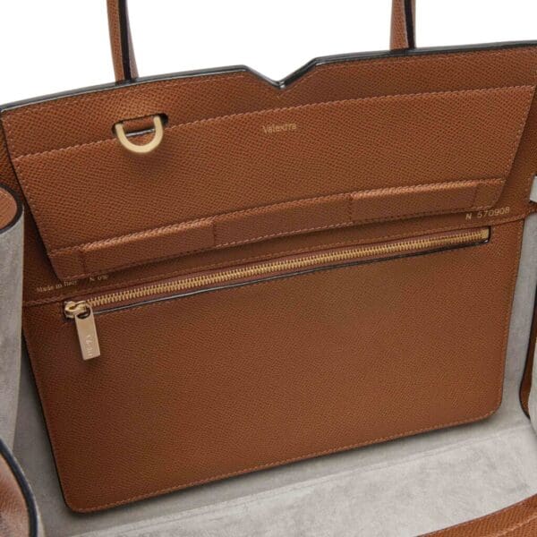 VALEXTRA MILANO TWO HANDLES MEDIUM BAG - Image 9