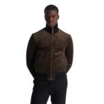 BALMAIN REVERSIBLE MINI MONOGRAMMED BOMBER