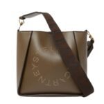 STELLA MCCARTNEY LOGO CROSSBODY TOTE BAG