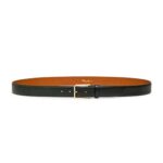 SANTONI MEN’S GREEN LEATHER ADJUSTABLE BELT