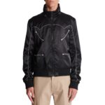 BALMAIN STARS REVERSIBLE BOMBER JACKET