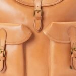 RALPH LAUREN HERITAGE LEATHER BACKPACK