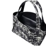 STELLA MCCARTNEY LOGO FUNGI FOREST TOILE DE JOUY TOTE BAG