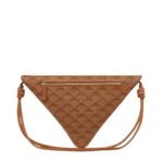 MCM HIMMEL TRIANGLE POUCH IN LAURETOS COGNAC