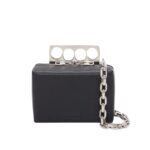 ALEXANDER MCQUEEN MANS THE GRIP MINI BAG IN BLACK