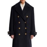 BALMAIN OVERSIZED DOUBLE BREASTED COAT